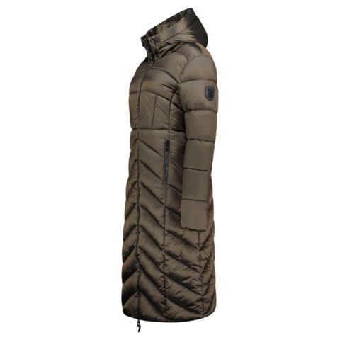 Kurtka damska Geographical Norway BLANCHE LONG KAKI DB LADY 0116 KAKI (WZ5491F/GN-KAKI) Geographical Norway