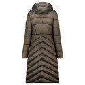 Kurtka damska Geographical Norway BLANCHE LONG KAKI DB LADY 0116 KAKI (WZ5491F/GN-KAKI) Geographical Norway