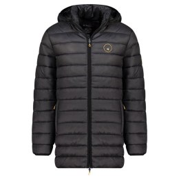 Kurtka męska Geographical Norway AMIGOMAP LONG HOOD DB BLACK MEN 233 BLACK (WZ5085H/GN-NOIR) Geographical Norway