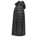 Kurtka męska Geographical Norway AMIGOMAP LONG HOOD DB BLACK MEN 233 BLACK (WZ5085H/GN-NOIR) Geographical Norway