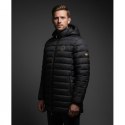 Kurtka męska Geographical Norway AMIGOMAP LONG HOOD DB BLACK MEN 233 BLACK (WZ5085H/GN-NOIR) Geographical Norway