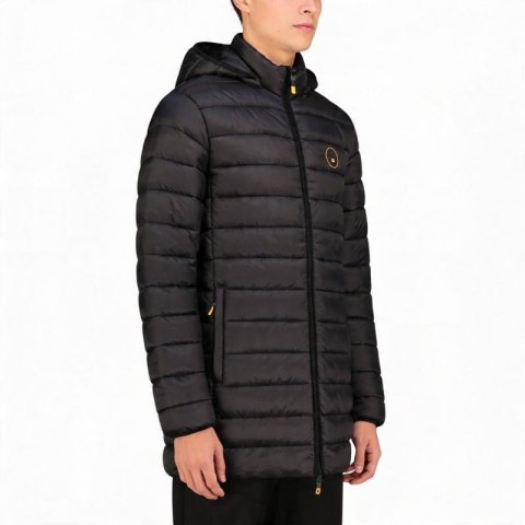 Kurtka męska Geographical Norway AMIGOMAP LONG HOOD DB BLACK MEN 233 BLACK (WZ5085H/GN-NOIR) Geographical Norway