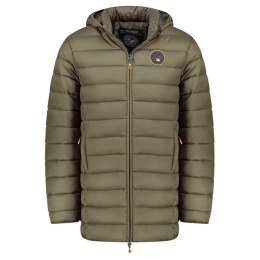 Kurtka męska Geographical Norway AMIGOMAP LONG HOOD DB KAKI MEN 233 KAKI (WZ5087H/GN-KAKI) Geographical Norway