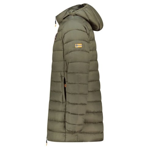 Kurtka męska Geographical Norway AMIGOMAP LONG HOOD DB KAKI MEN 233 KAKI (WZ5087H/GN-KAKI) Geographical Norway