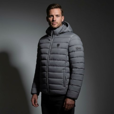 Kurtka męska Geographical Norway AMIGOTAL HOOD DB DGREY MEN 233 DARK GREY (WZ5179H/GN-GRIS FONCÉ) Geographical Norway