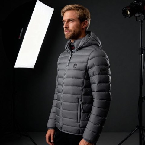 Kurtka męska Geographical Norway AMIGOTAL HOOD DB DGREY MEN 233 DARK GREY (WZ5179H/GN-GRIS FONCÉ) Geographical Norway