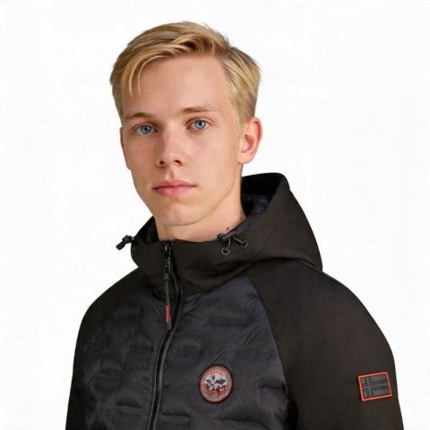 Kurtka męska Geographical Norway BAEL BLACK DB MEN 056 BLACK (WZ8113H/GN-NOIR) Geographical Norway