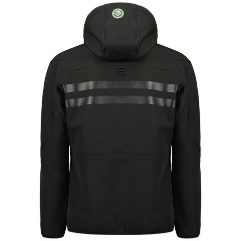 Kurtka softshell męska Geographical Norway ROYAUTE BLACK / GREEN DB MEN 068 BLACK / GREEN (WY8026H/GN-NOIR / VERT) Geographical Norway