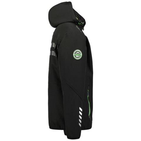 Kurtka softshell męska Geographical Norway ROYAUTE BLACK / GREEN DB MEN 068 BLACK / GREEN (WY8026H/GN-NOIR / VERT) Geographical Norway