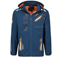 Kurtka softshell męska Geographical Norway ROYAUTE NAVY -ORANGE DB MEN 068 NAVY / ORANGE (WY8028H/GN-MARINE / ORANGE) Geographical Norway