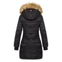 PARKA damska Geographical Norway ABEILLE BLACK DISTRI LADY 2601-9 DBC BLACK (WY4579F/GN-NOIR) Geographical Norway