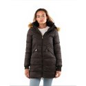 PARKA damska Geographical Norway ABEILLE BLACK DISTRI LADY 2601-9 DBC BLACK (WY4579F/GN-NOIR) Geographical Norway