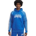 Bluza męska Under Armour Rival Fleece Colorblock Hoodie niebieska 6003958 402 Under Armour