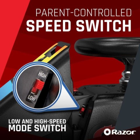 Razor CRAZY CART Shift Lightshow Lithium - Pojazd elektryczny do driftu Razor