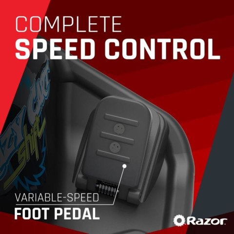 Razor CRAZY CART Shift Lightshow Lithium - Pojazd elektryczny do driftu Razor