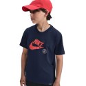 Koszulka Nike PSG Crest Tee Junior HV4987-410 Nike