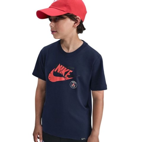 Koszulka Nike PSG Crest Tee Junior HV4987-410 Nike