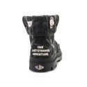 Palladium Stranger Things BAGGY HOPPER TUNNELS Women's 94625-008-M Black Palladium