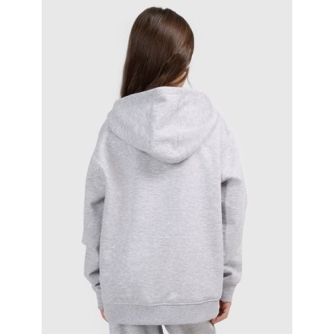 Bluza dresowa nierozpinana z kapturem dziewczęca 4F 4FJWMM00TSWSF1862-25M 4f