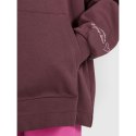 Bluza dresowa oversize nierozpinana z kapturem dziewczęca 4F 4FJRAW25TSWSF2429-51S 4f
