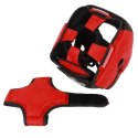 Kask bokserski MASTERS KT-EXCELLENCE czarno-czerwony Masters