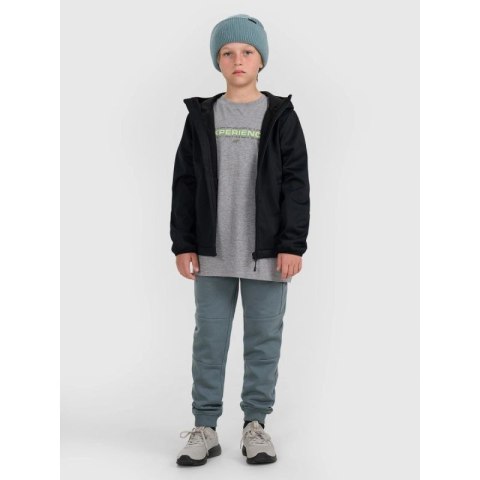 Kurtka softshell wiatroodporna membrana 5000 chłopięca 4F 4FJRAW25TSOFM516-20S 4f