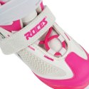 Łyżwy Roces Moody Ice X biało-różowe 450744 001 Roces