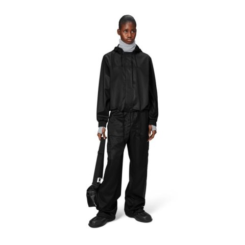 Rains damska kurtka przeciwdeszczowa STRING W JACKET W3 18040 84 BLACK GRAIN Rains