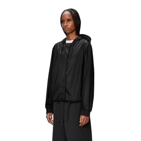 Rains damska kurtka przeciwdeszczowa STRING W JACKET W3 18040 84 BLACK GRAIN Rains