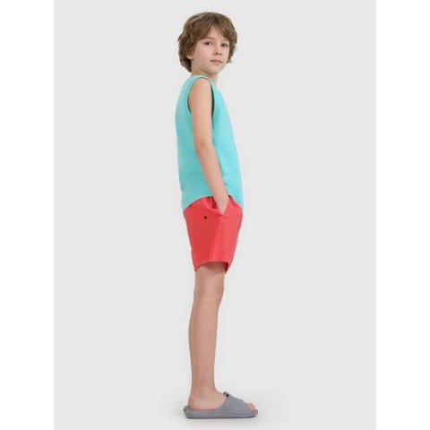 Spodenki plażowe boardshorty chłopięce 4F 4FJWSS25UBDSM117-63S 4f