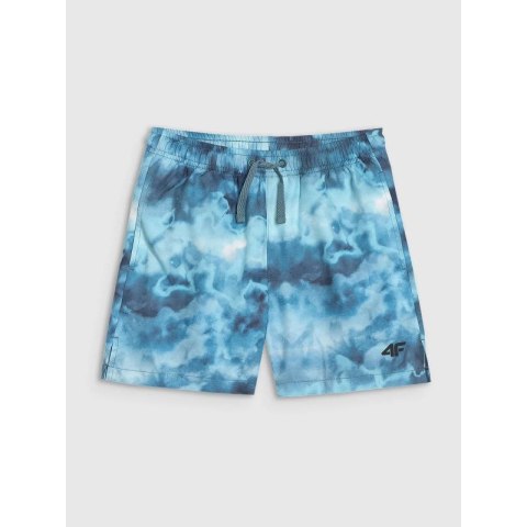 Spodenki plażowe boardshorty chłopięce 4F 4FJWSS25UBDSM118-90A 4f
