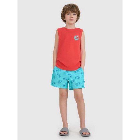 Spodenki plażowe boardshorty chłopięce 4F 4FJWSS25UBDSM121-47A 4f