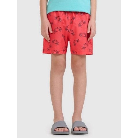 Spodenki plażowe boardshorty chłopięce 4F 4FJWSS25UBDSM121-63A 4f
