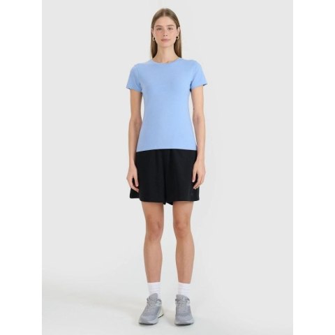 T-shirt slim z nadrukiem damski 4F 4FWMM00TTSHF2674-32S 4f