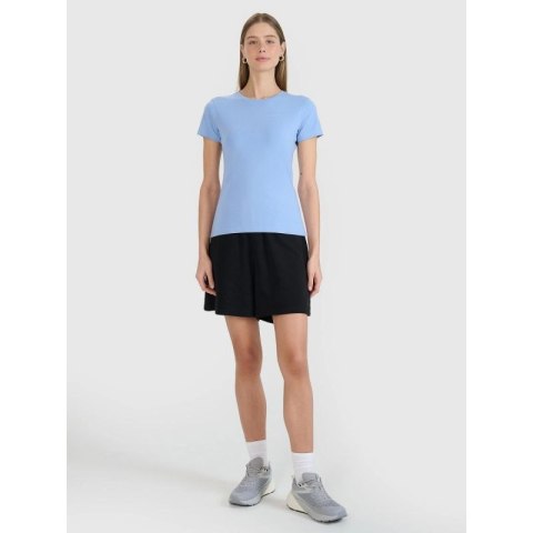 T-shirt slim z nadrukiem damski 4F 4FWMM00TTSHF2674-32S 4f