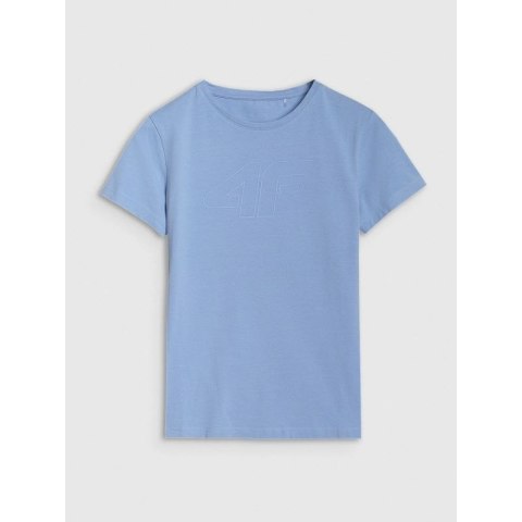 T-shirt slim z nadrukiem damski 4F 4FWMM00TTSHF2674-32S 4f