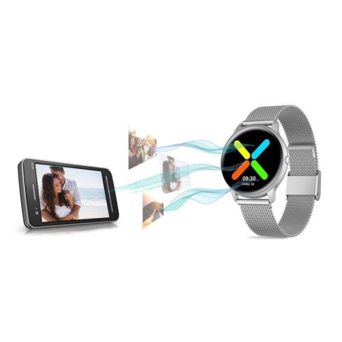 Damski SMARTWATCH G. Rossi SW015-3 Srebrny G.ROSSI