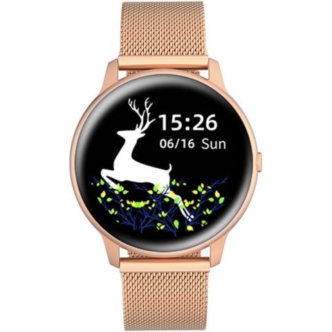 Damski SMARTWATCH G.Rossi SW015-4 Różowe złoto G.ROSSI