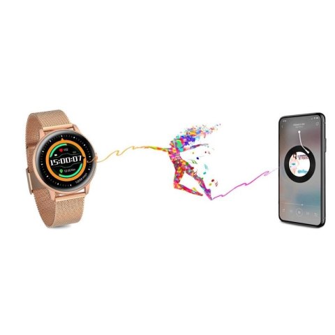 Damski SMARTWATCH G.Rossi SW015-4 Różowe złoto G.ROSSI
