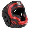 Kask bokserski MASTERS KSS-FIGHT-GEAR czarno-czerwony Masters