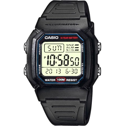 Zegarek Męski CASIO W-800H-1AVES + BOX CASIO