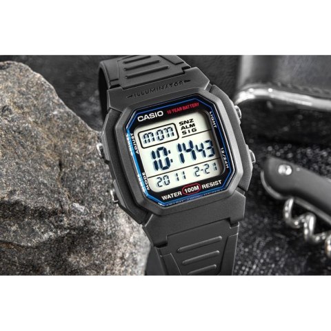 Zegarek Męski CASIO W-800H-1AVES + BOX CASIO