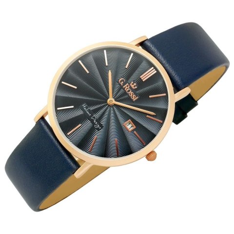 Zegarek Męski G.ROSSI 10853A-6F3 + BOX G.ROSSI