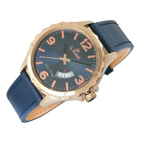 Zegarek Męski G.Rossi 10273A-6F3 + BOX G.ROSSI