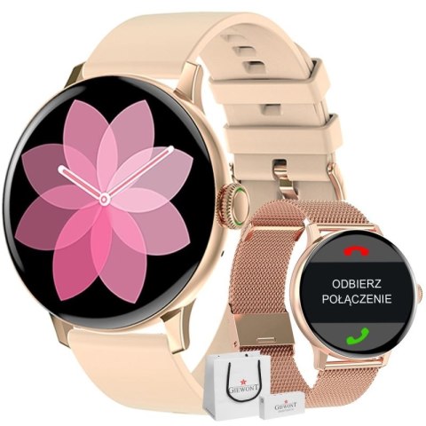 Smartwatch Damski GIEWONT Różowe Złoto GW330-1 Giewont