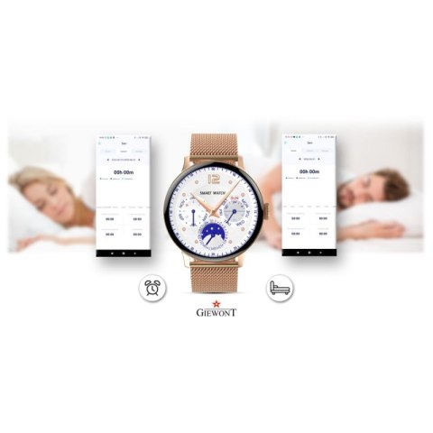 Smartwatch Damski GIEWONT Różowe Złoto GW330-1 Giewont