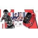 Smartwatch GIEWONT Czarno Czerwony 2 Paski GW200-1 Giewont