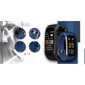 Smartwatch GIEWONT Czarno Granatowy 2 Paski GW200-6 Giewont