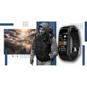 Smartwatch GIEWONT Czarno Granatowy 2 Paski GW200-6 Giewont