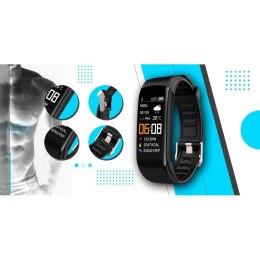 Smartwatch GIEWONT Czarno Niebieski 2 Paski GW200-7 Giewont